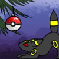 Christmas Umbreon #4