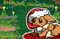 Christmas Uni eevee Template