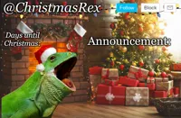 ChristmasRex announcement template