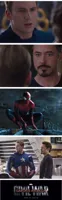 Civil War meme with Spider-Man