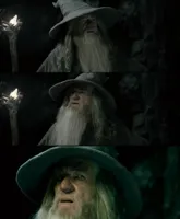 Confused Gandalf