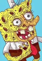 Creepy spongebob