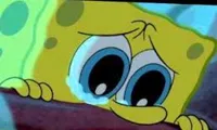 crying spongebob