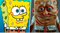 Cursed spongebob