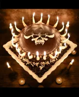 Demon birthday cake