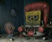 depressed spongebob