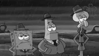 detective squidward patrick and spongebob