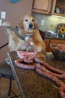 dog sausages