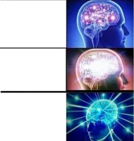 Expanding brain 3 panels