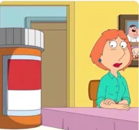 family guy louis pills