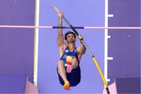 french pole vaulter