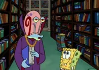 Gary Teaching Spongebob