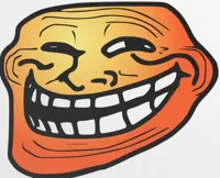 golden troll face