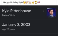 Happy birthday Kyle Rittenhouse