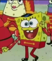 happy spongebob