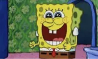 Happy spongebob