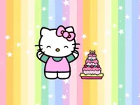 Hello Kitty Happy Birthday Sandi