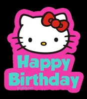 Hello kitty happy birthday