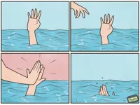 High five drown