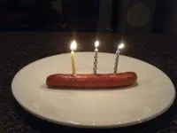 Hot dog birthday