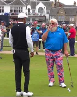 John Daly and Tiger Woods