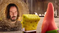 Keanu Meets Spongebob