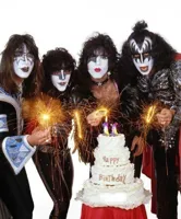 Kiss Birthday Cake