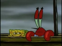 Krabs Annoyed at Spongebob