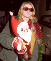 Kurt Cobain Santa Christmas