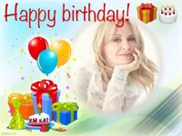 Kylie Happy Birthday card