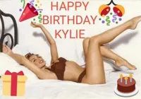 Kylie Happy birthday NSFW