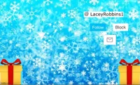 Lacey Christmas announcement