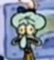 low quality squidward