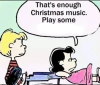 lucy thats enough christmas music