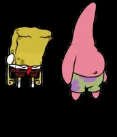 mcm faceless spongebob and patrick