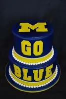 Michigan birthday cake