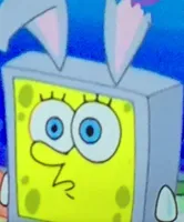 Mocking bunny spongebob