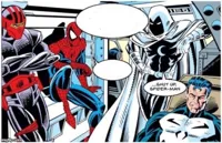 Moon Knight "Shut Up Spider Man"