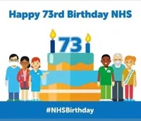 NHS happy birthday