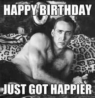 Nicholas Cage Happy Birthday