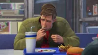 Peter Parker sucking fingers