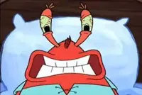 Pissed off mr. krabs