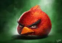 Realistic Red Angry Birds