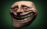 realistic troll face