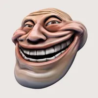 Realistic Troll Face