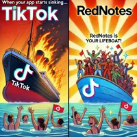 Rednotes: The Lifeboat for TikTok Refugees