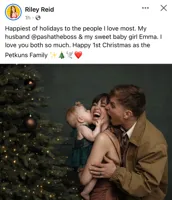 Riley Reid Christmas message