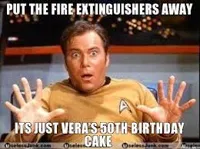 Shatner 50th Birthday greeting