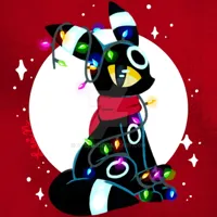 Shiny Christmas Umbreon