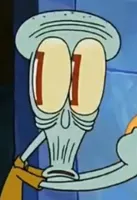 Shocked Squidward